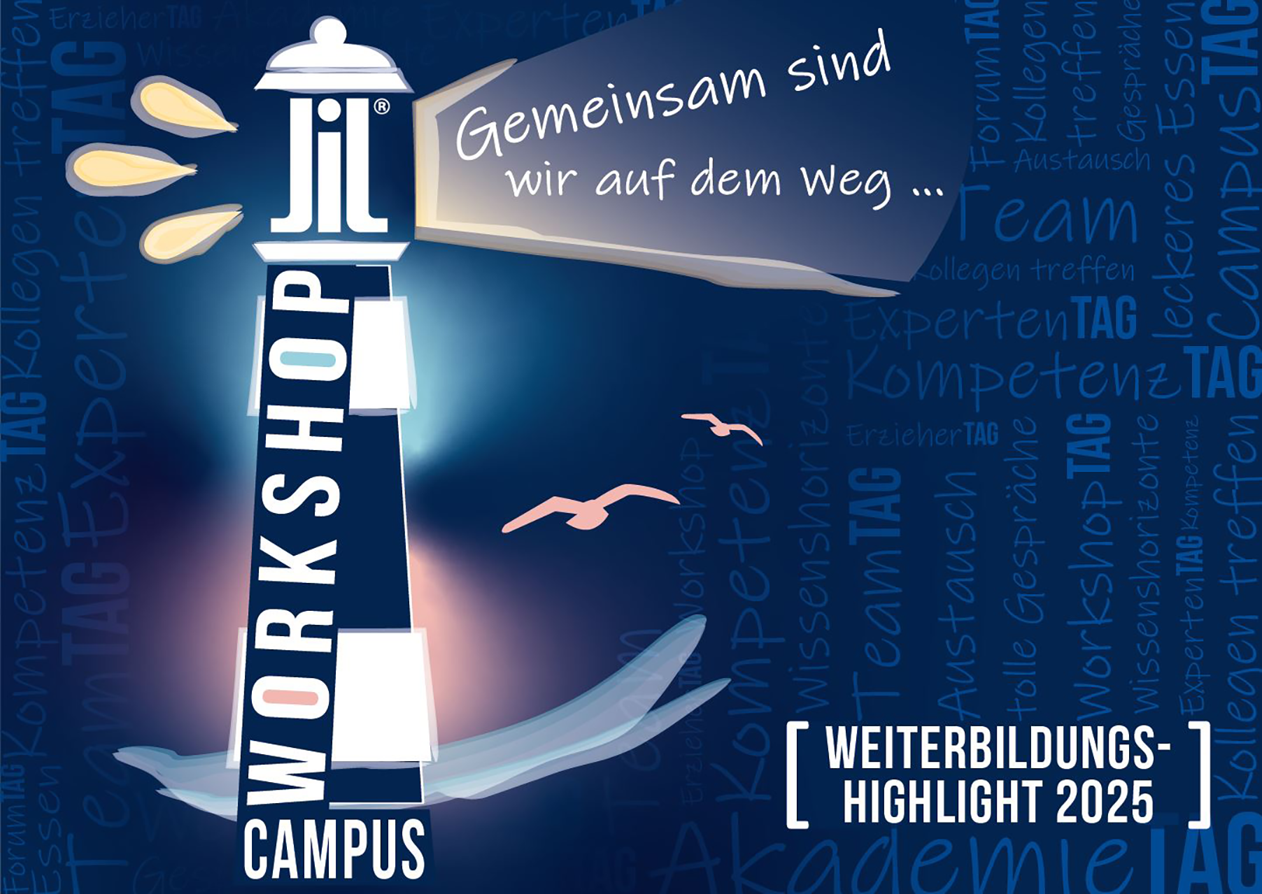 Nicht verpassen: Der ILL-Workshop-Campus geht in die nächste Runde - mit 18 Ausstellern, 20 Workshops und 2 Mittagsimpulsen an 2 Standorten zeitgleich
