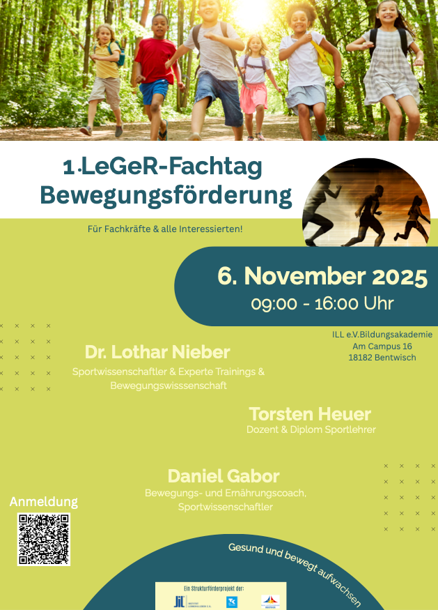 Herbst-Highlight: LeGeR-Fachtag Bewegungsförderung ­